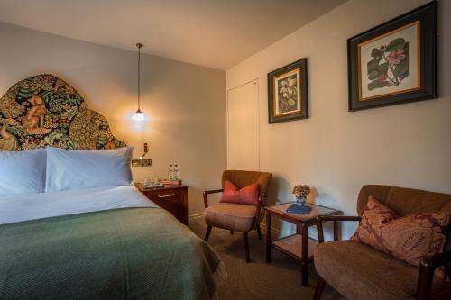 The Boars Head, Fife Restaurant and Roomsにあるベッド