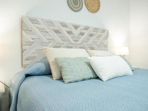 Postel nebo postele na pokoji v ubytování Apartamentos Casamonteymar