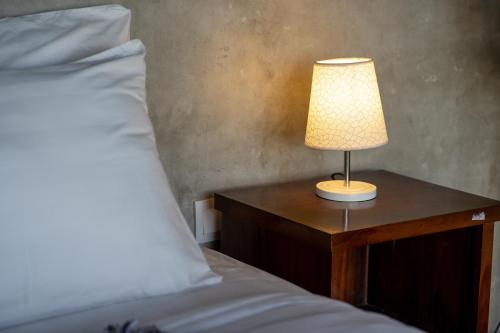Cama o camas de una habitación en Puncak Gunung Kintamani