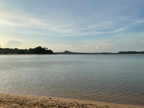 a view of a large body of water at Recanto Alter do Chão in Alter do Chao