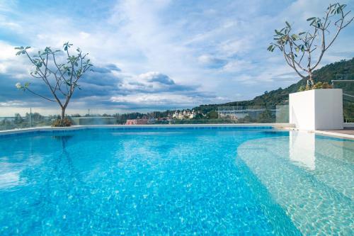 Πισίνα στο ή κοντά στο Japanese-Style Condo close Kamala Beach