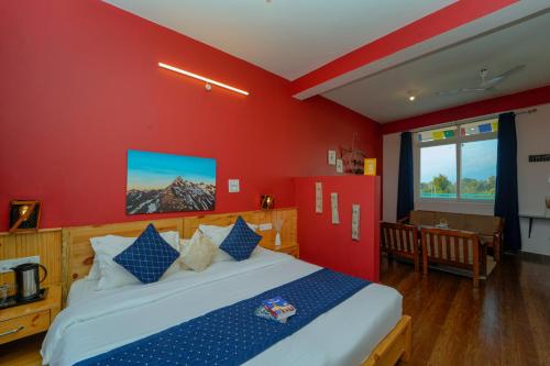 Cama o camas de una habitación en Chokling ArtHouse - The Treasure of Himalayas