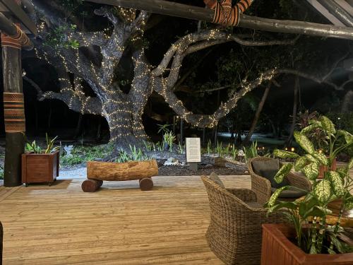 Zahrada ubytování Coconut Beach Resort