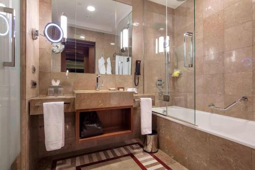 Koupelna v ubytování Sheraton Bursa Hotel