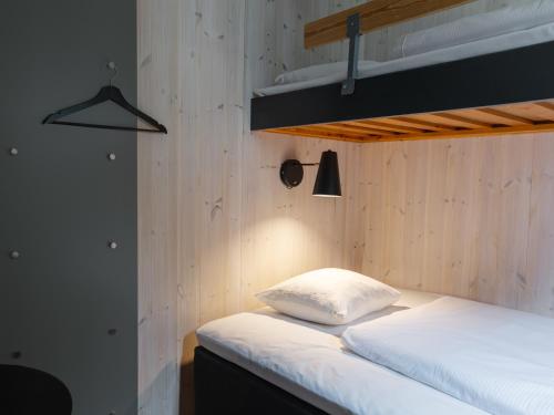 Postel nebo postele na pokoji v ubytování Ice Hotel