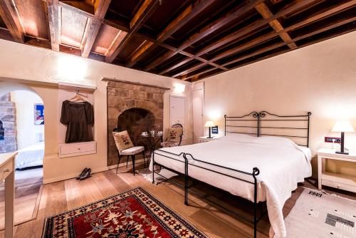 Postel nebo postele na pokoji v ubytování Avalon Boutique Hotel Rhodes