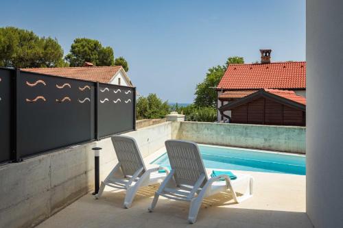 Bazén v ubytovaní Villa Olala - Private Pool, Wonderful Sea View alebo v jeho blízkosti