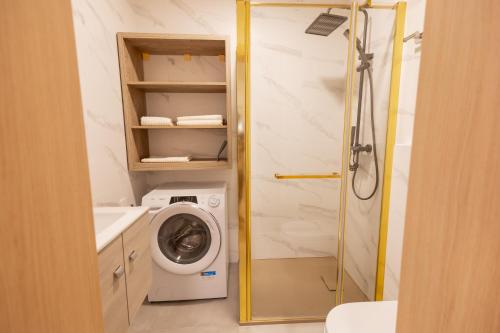 Ένα μπάνιο στο Hozi House -4 cozy apartment's