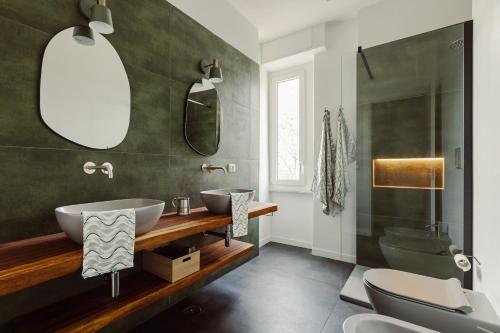 Koupelna v ubytování Pinturicchio's Rooms at Flaminio