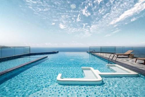 Bazén v ubytování Apec Sea View Cham Bay Mũi Né nebo v jeho okolí