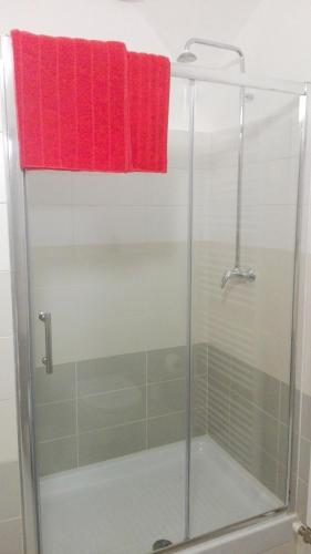 Ένα μπάνιο στο Apartment Jakubská 676
