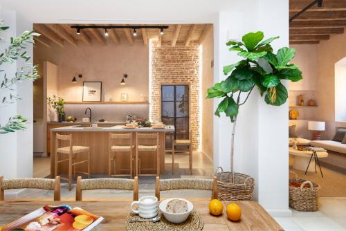 Χώρος καθιστικού στο Calma Places - OM Home Triana