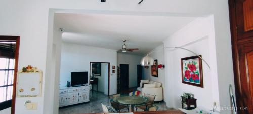 TV o dispositivi per l'intrattenimento presso Casa Las Guayarminas