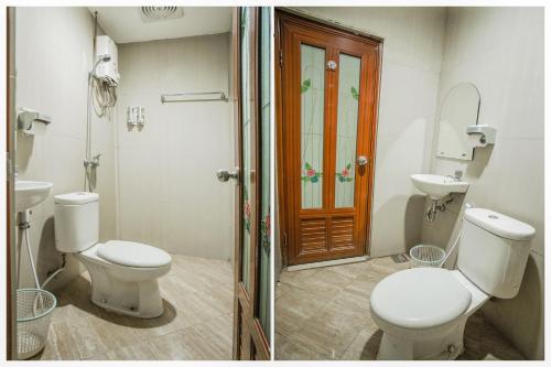 Bilik mandi di Townhouse Oak Ilir Timur I Near Ptc Mall