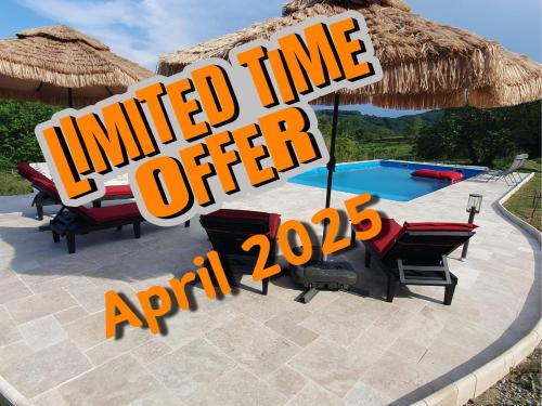 an offer for a limited time offer for a resort pool at La ferme - Domaine Monbel in Mirepoix