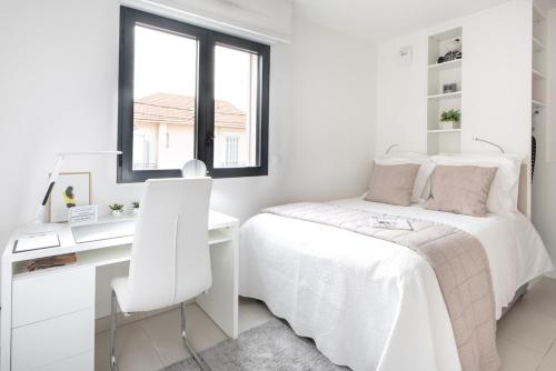 Luxueux appartement proche de la Croisette avec grande terrasse aménagée