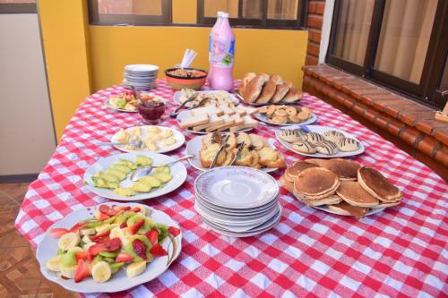 Comida en el hostal o alrededores
