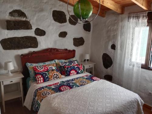 Postel nebo postele na pokoji v ubytování Sol y campo Javier
