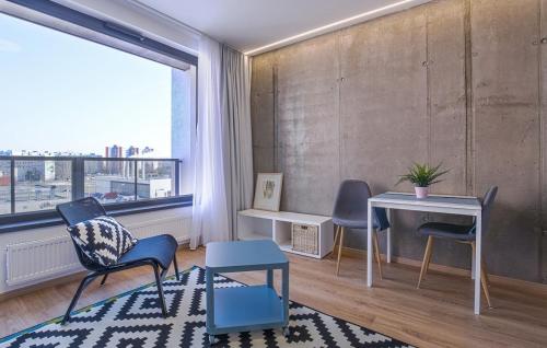 Χώρος καθιστικού στο Kiwi Apartment Bratislava