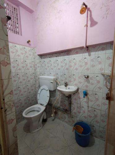 Koupelna v ubytování Jagannath Guest House