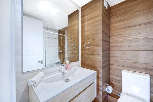 Koupelna v ubytování Apartamento Costa Vista