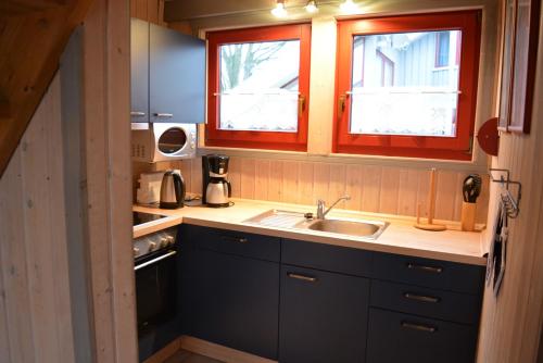 Kuchyň nebo kuchyňský kout v ubytování Wildgans 268