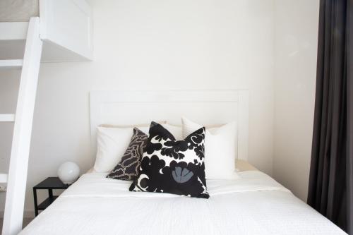 Katil atau katil-katil dalam bilik di Perfeito Suite - top floor only
