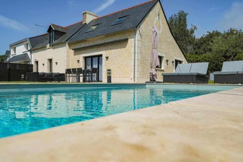 Villa Gozforn - Piscine et plage à pied