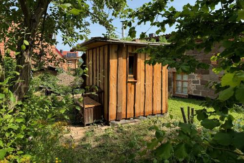 Zahrada ubytování cosyTinyhouse Großburschla