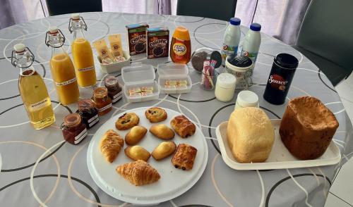 Jídlo v bed and breakfast nebo okolí