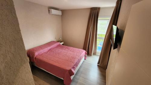 Postel nebo postele na pokoji v ubytování Centro Pinamar 2 Ambientes A Estrenar