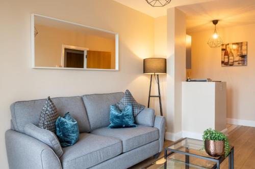 Ruang duduk di GuestReady - Charming flat in Phibsborough