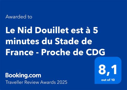Photo de la galerie de l'établissement Le Nid Douillet Appartement confortable à 5 min du Stade de France et proche de l'aéroport CDG, à Saint-Denis