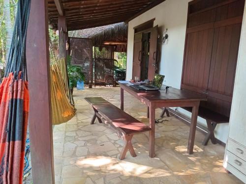 Patio nebo venkovní prostory v ubytování Vila Nativa