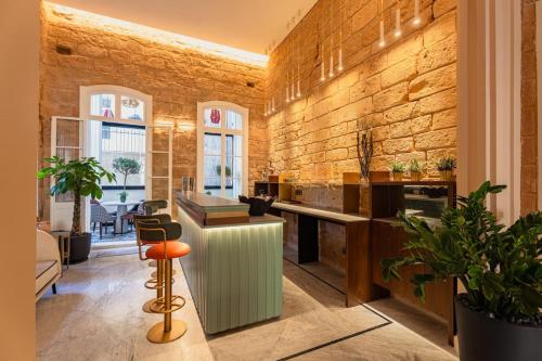 Posezení v ubytování Canvas Boutique Hotel