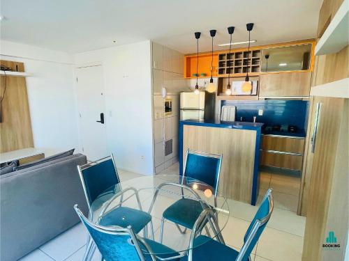 Η κουζίνα ή μικρή κουζίνα στο Studio Iracema by Holiday Stays