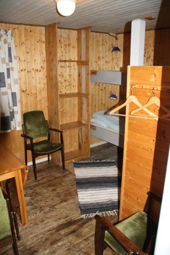 Zona de estar de Holmvik Brygge Nyksund