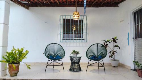 Patio nebo venkovní prostory v ubytování Espaço inteiro perto das praias e do rio Vaza Barris