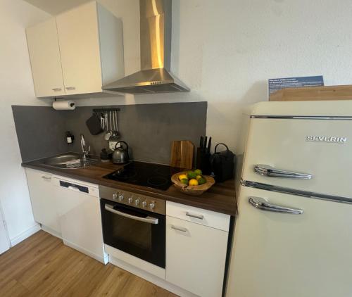 Køkken eller tekøkken på Beachfront Escape - Teil der HolidayEscapes Kollektion