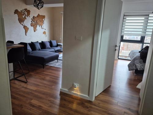 Posezení v ubytování Apartment Modern Nest