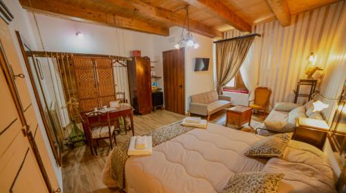 Postel nebo postele na pokoji v ubytování Casa Lanzara
