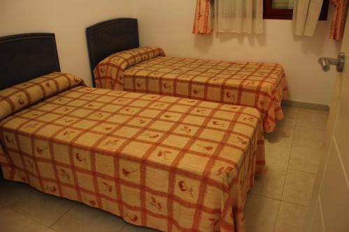 two twin beds in a room with at Amatista 12 D - Private in Calpe