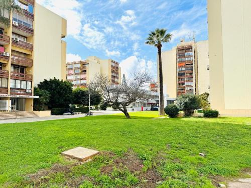 Zahrada ubytování Apartament Two bedrooms Praia de Quarteira