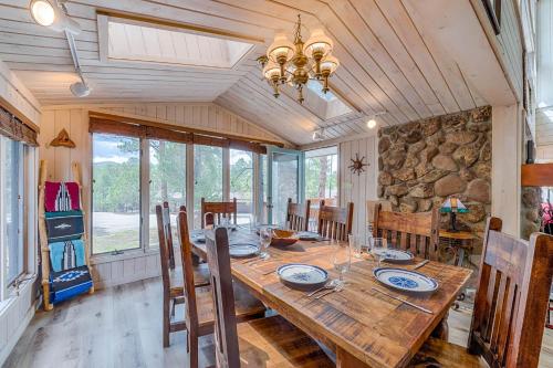 Χώρος καθιστικού στο Alto Chalet