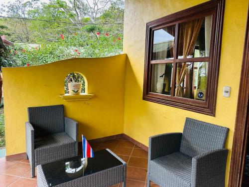 Coin salon dans l'établissement Hacienda Sassenberg