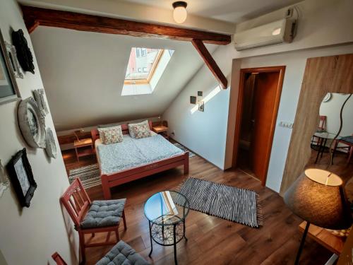 Voodi või voodid majutusasutuse Guest House Relić toas