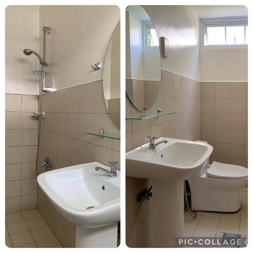 Bilik mandi di AJ&S Guest House Panglao