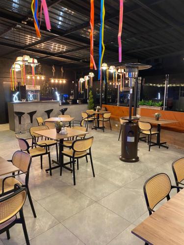 Restaurace v ubytování UKUKU Hostel