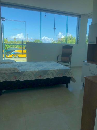 Postel nebo postele na pokoji v ubytování FLATS REGAMAR - Porto de Galinhas