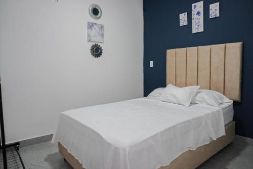 Postel nebo postele na pokoji v ubytování Alojamientos La Martina